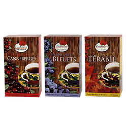 Lot herbal teas from Canada - Maple grinder