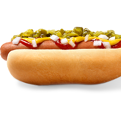 Le Hot-dog Canadien au sirop d'érable