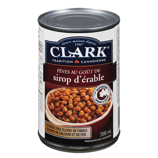 Beans with maple syrup Clark