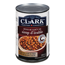 Beans with maple syrup Clark