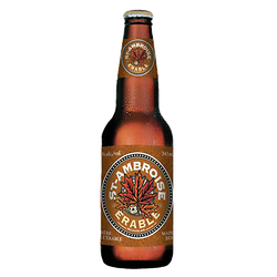 Canadian beer with maple - Saint Ambroise