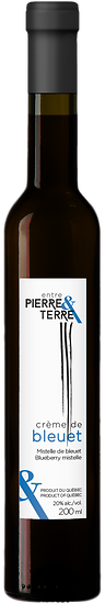 Crème de bleuet - Entre Pierre & Terre