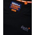 T-Shirt À Col V Brodé Vintage Orange Label
