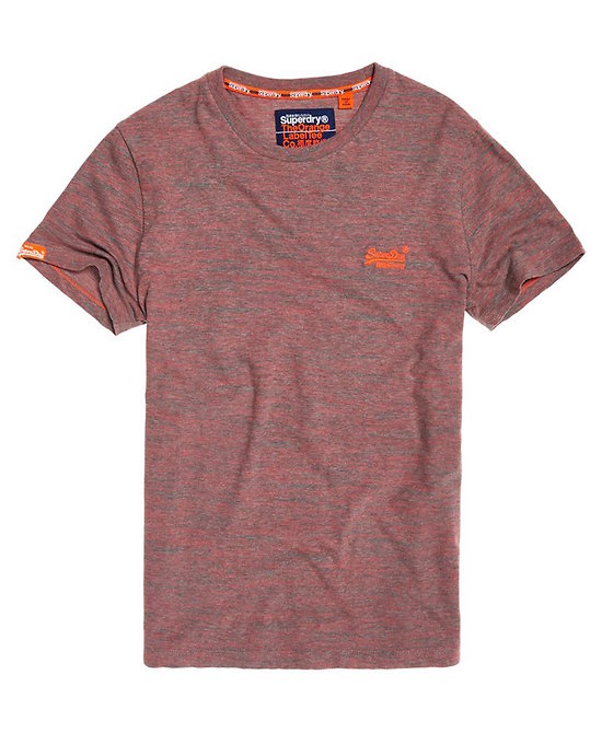 T-Shirt Brodé Vintage Orange Label