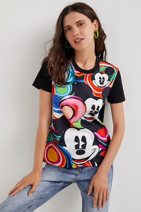 T-SHIRT MICKEY MARBLES BY CHRISTIAN LACROIX