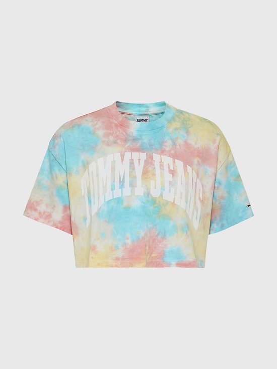T-SHIRT COURT OVERSIZE TIE AND DYE