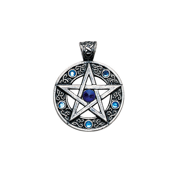 Pentagramme celtique- 5 vertus -sagesse, amour, vérité, justice, bonté