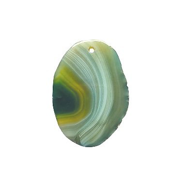 Pendentif Agate verte - chance- protection