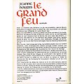 Le grand feu, Jeanne Bourin, La Table Ronde 1985