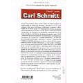 Carl Schmitt, David Cumin, Cerf 2005.