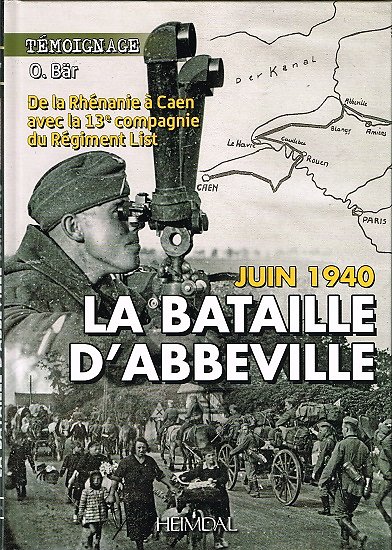 Juin 1940, La bataille d'Abbeville, O. Bär, Heimdal 2020.