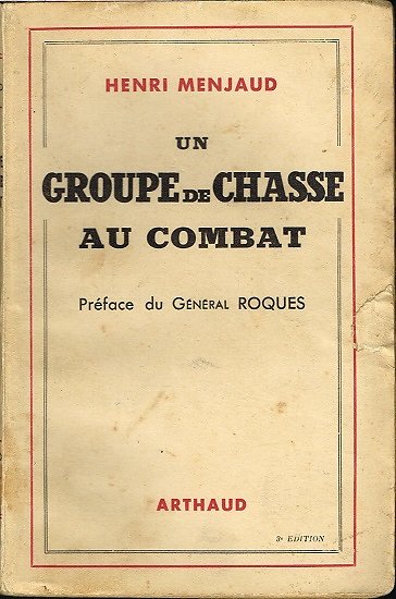 Un groupe de chasse au combat, Henri Menjaud, Arthaud 1941.