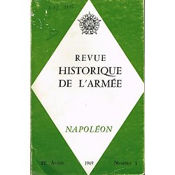 Revue historique de l'armée, N° 3, Napoléon, collectif 1969.