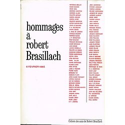 Hommages à Robert Brasillach, 6 février 1965, Collectif, Cahiers des amis de Robert Brasillach 1965.