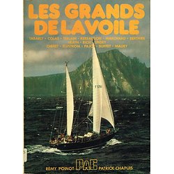 Les grands de la voile, Patrick Chapuis, Rémy Poinot, PAC éditions 1976