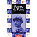 Paroles de Poilus, Lettres et carnets du front 1914-1918, Librio 1998