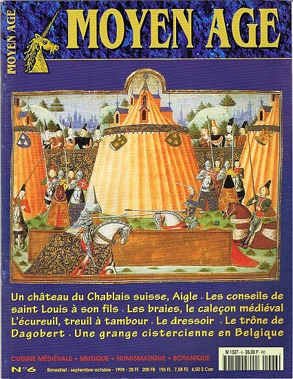 Moyen Age N° 6, collectif, Heimdal septembre-octobre 1998.