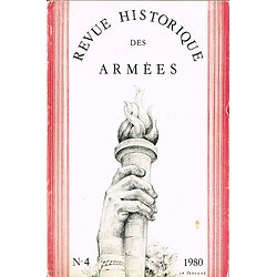 Revue Historique des Armées N° 4, collectif, 1980.