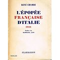 L'épopée française en Italie 1944, René Chambe, Flammarion 1952.