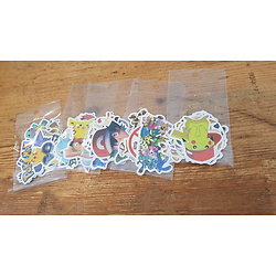 Sachet de 10 Stickers Pokémon