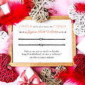Carte de voeux Joyeuse Saint Valentin + Duo de Bracelets à partager