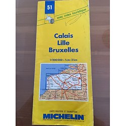 Carte Michelin 51