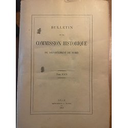Bulletin de la commission historique du département du Nord