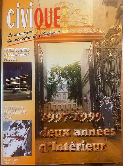 Civique - Le magazine du ministère de l'Intérieur